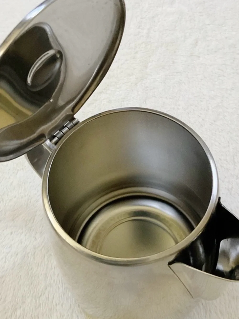 Vintage Alessi Italy 18/10 Stainless Steel Coffee Server Pot Modernist MCM